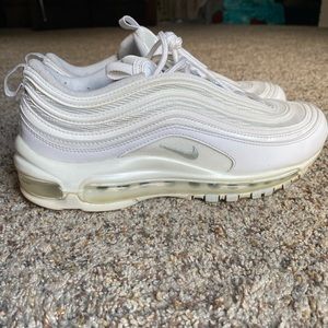 All White Nike 97 Women’s 8.5